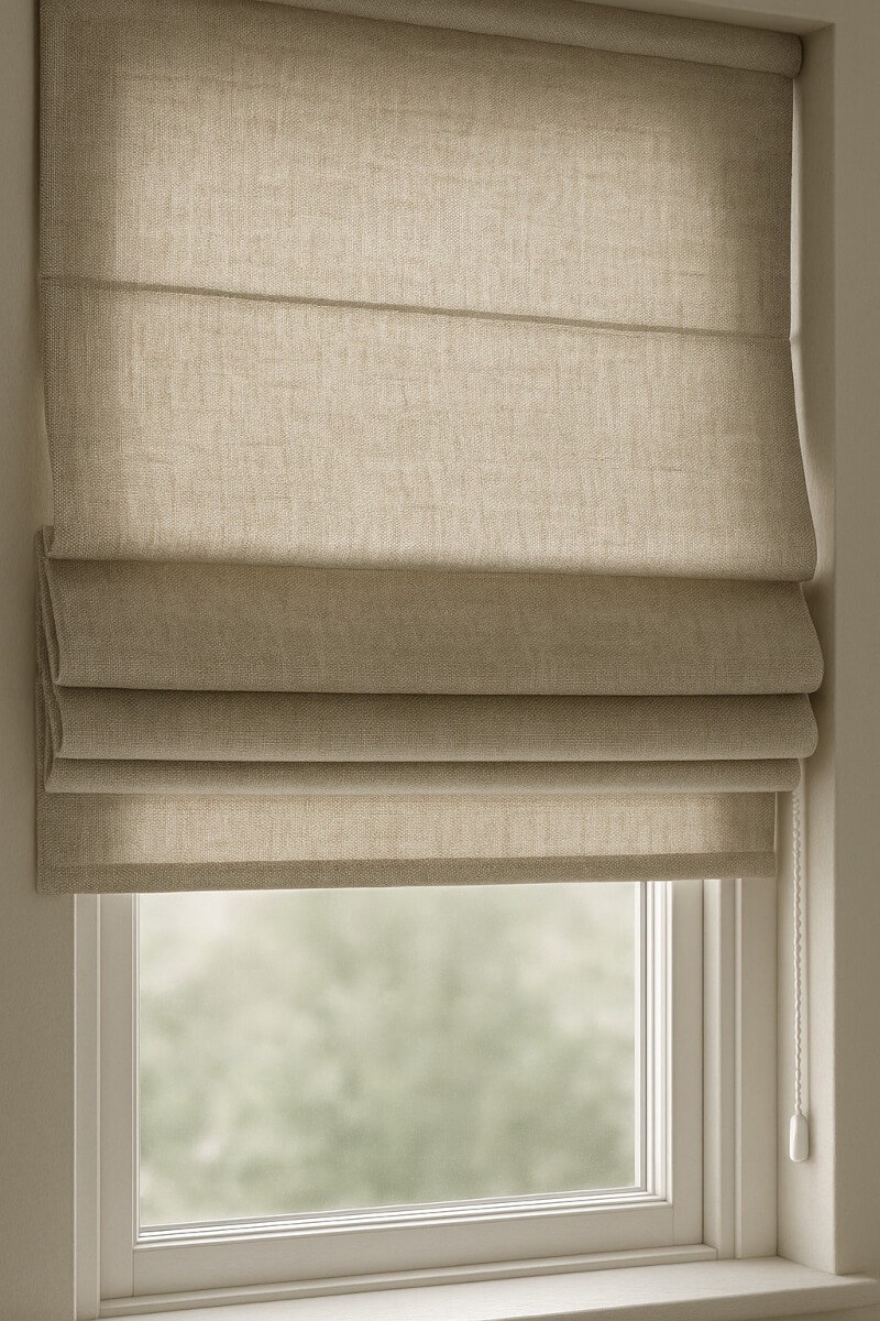 Plain Linen & Cotton Blends